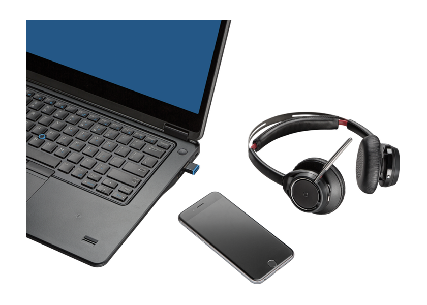 Poly Voyager Focus UC - USB-C mit Ladestation